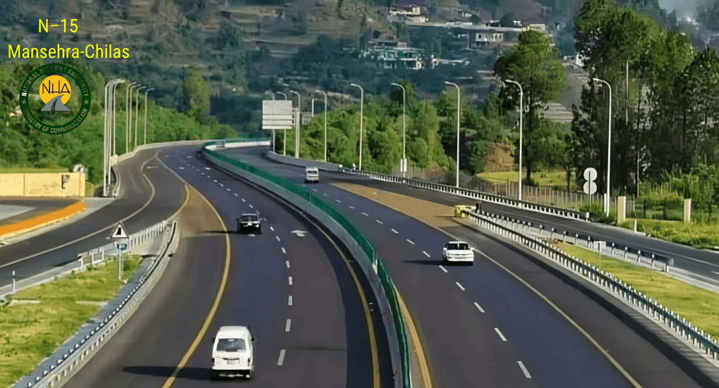 Motorway and highway route from Multan to Khewra Salt Mine, Punjab